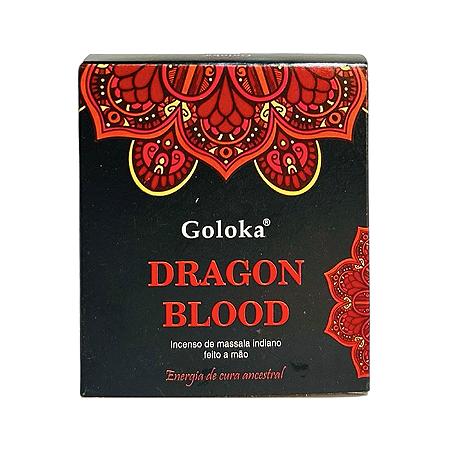 Incenso Cone Cascata Goloka Dragon Blood