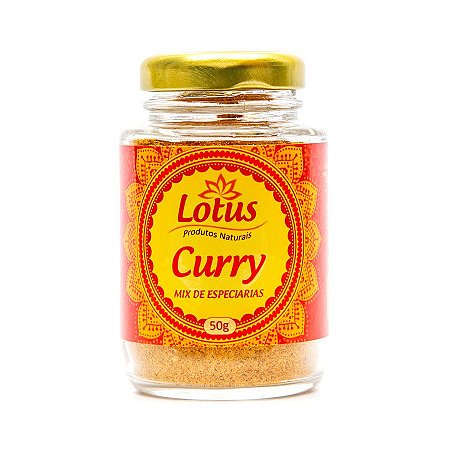 Tempero Curry Puro Lotus - 50g