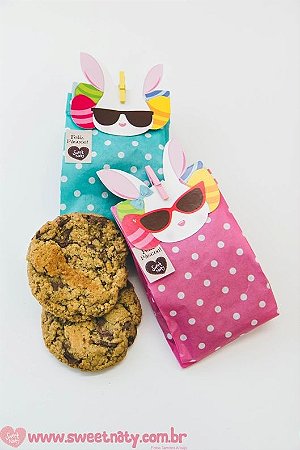 Sacolinha divertida com 2 cookies  150g