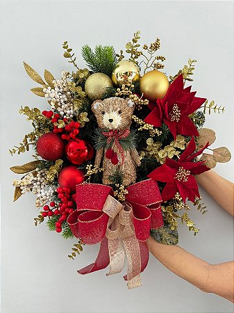 Guirlanda Urso Natal