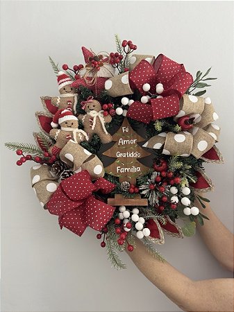 Guirlanda Natalina Biscoitos