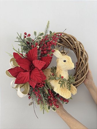 Guirlanda Rena Natal