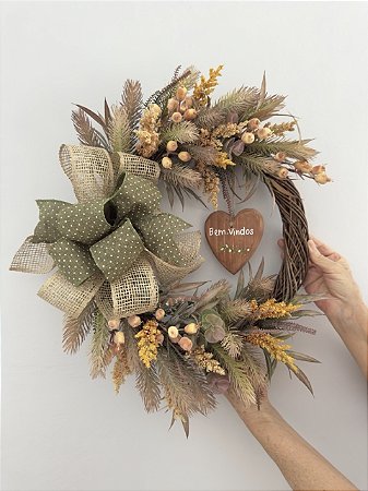 Guirlanda Bem-Vindos Coração