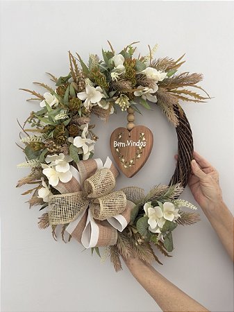 Guirlanda Bem-Vindos Coração
