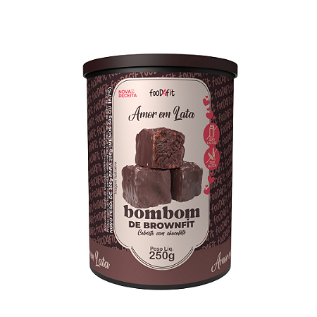 Amor em Lata Bombom de Brownfit 250g - Food4Fit