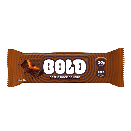 Barrinha Café & Doce de Leite 60g - Bold