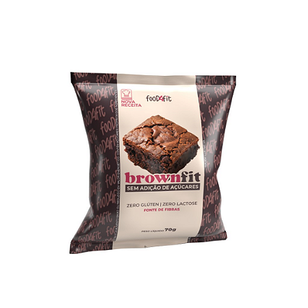 Brownfit Zero Açúcar 70g - Food4Fit