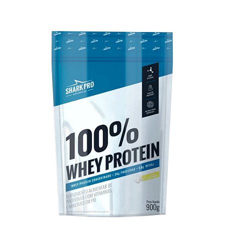 100% Whey Protein Refil Leitinho 900g - Shark Pro