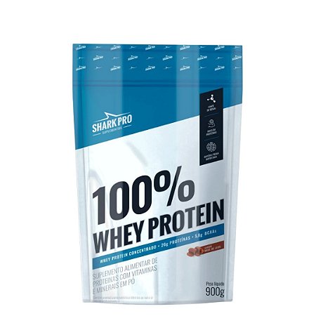 100% Whey Refil Doce de Leite 900g - Shark Pro
