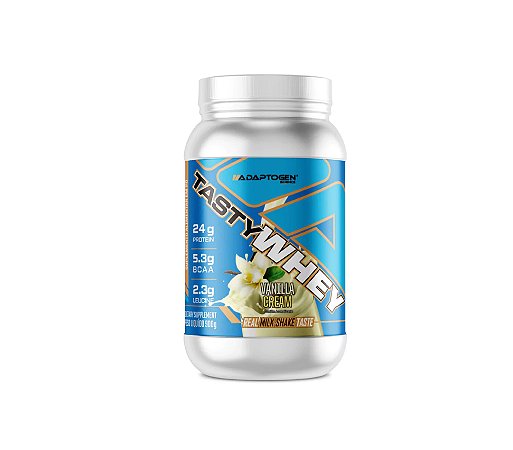 Tasty Whey 3W Baunilha 900g - Adaptogen