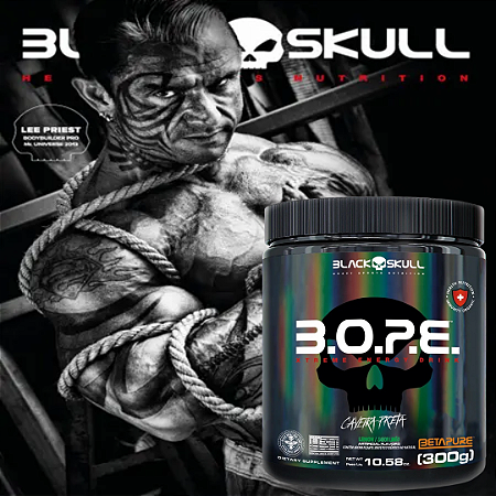 B.O.P.E Limão 300g - Black Skull - Live Well Store