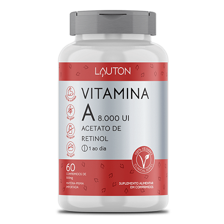 Vitamina A 60comp - Lauton