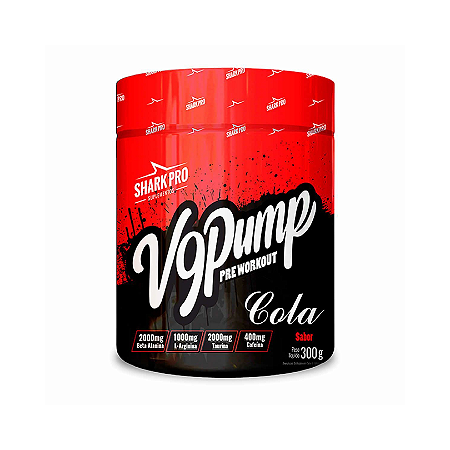 V9 Pump Pré Treino Cola 300g - Shark Pro