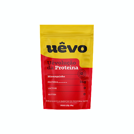Proteína Morango 1Kg - Uêvo