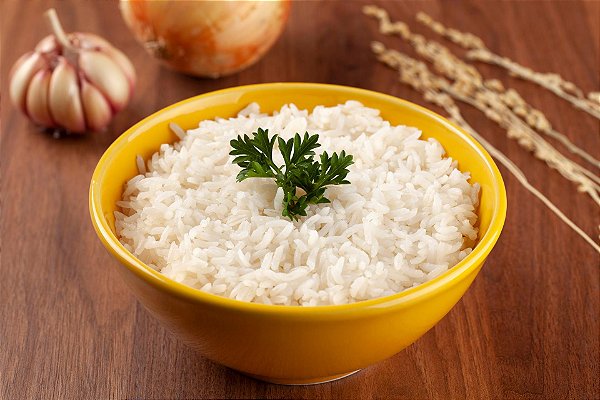 Arroz branco congelado 130g - Jabuticaba Gastronomia