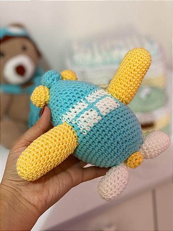 Amigurumi Avião