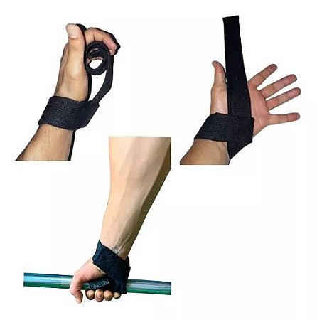 Fita Strap Fitness - Preta - Standard