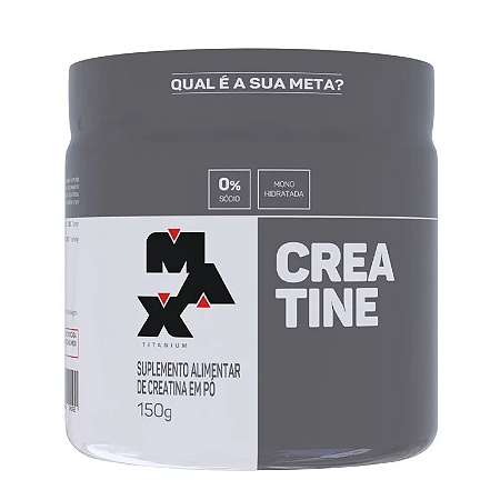 Creatine Monohidratada - 150g - Max Titanium