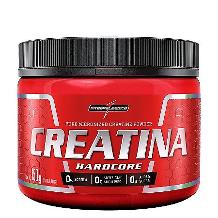 Creatina Hardcore - 150g - Integralmédica