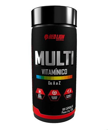 Multivitamínico - 60 Caps - Red Lion