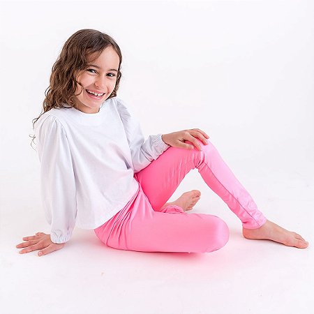 Legging Infantil de Neoprene Rosa Neon Fun Colors Yoyo na EuroBabyKids