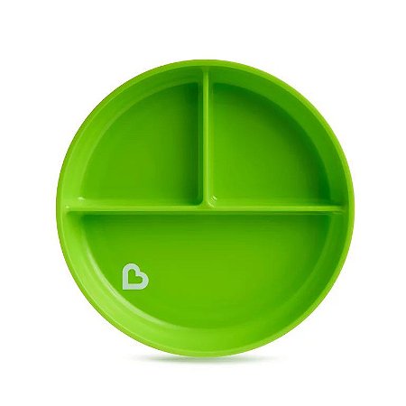 PRATO COM VENTOSA - MUNCHKIN - VERDE