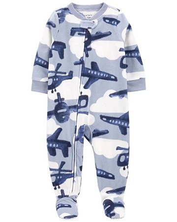 MACACÃO FLEECE CARTER´S - AVIÃO 4 T