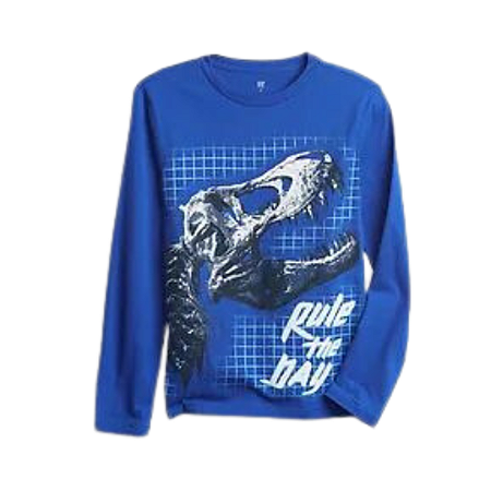 CAMISETA GAP DINO MANGA LONGA