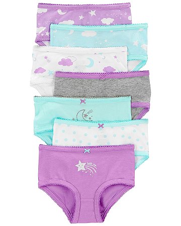 KIT CALCINHA CARTER´S ESTRELINHA LILAS