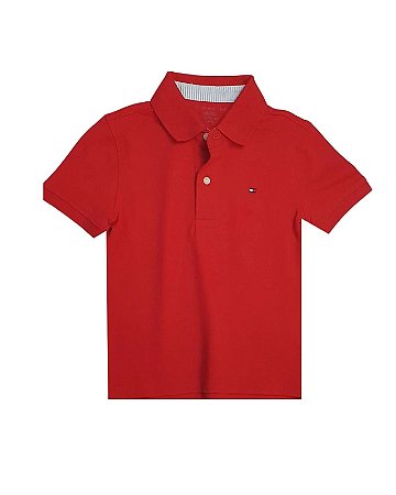 CAMISA POLO TOMMY HILFIGER - VERMELHA