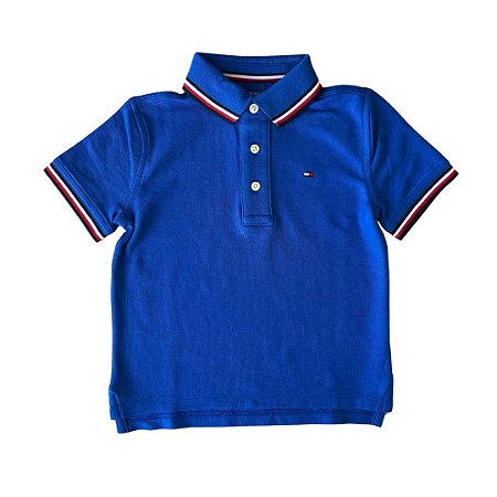 CAMISA POLO TOMMY HILFIGER AZUL