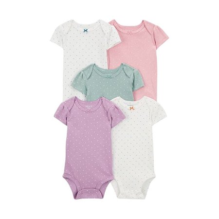 KIT BODY 5 PEÇAS CARTER´S CORES