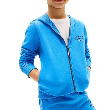 JAQUETA MOLETOM ZIPER TOMMY HILFIGER INFANTIL