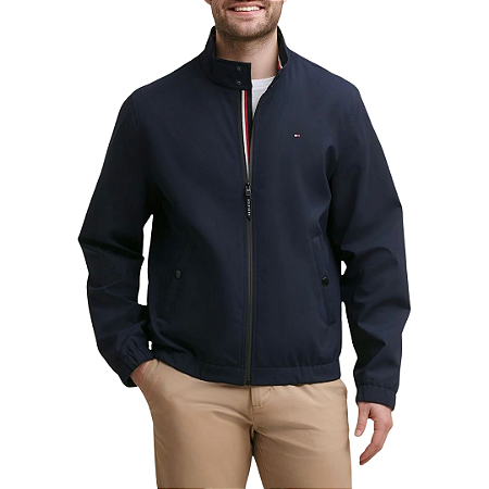 JAQUETA MASCULINA TOMMY IMPERMEÁVEL ADULTO - MARINHO