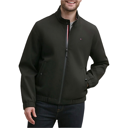 JAQUETA MASCULINA TOMMY IMPERMEÁVEL ADULTO - PRETA