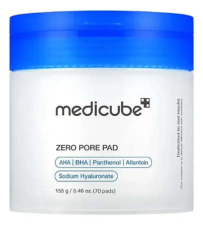 ZERO PORE PAD MEDICUBE - ALMOFADAS TÔNICAS FACIAIS