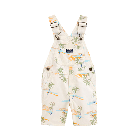 JARDINEIRA OSHKOSH -TROPICAL MENINO