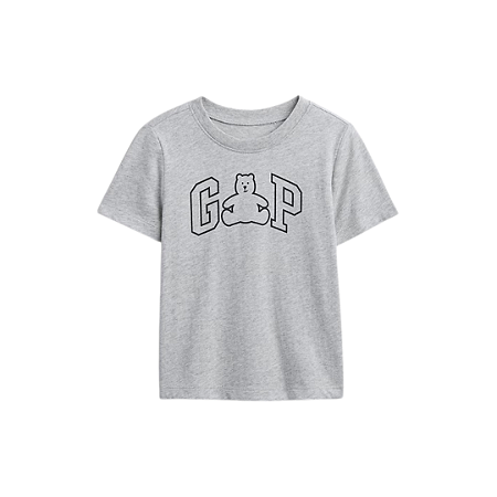 CAMISETA GAP URSO INFANTIL CINZA