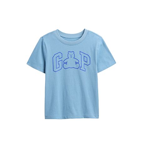CAMISETA GAP INFANTIL AZUL