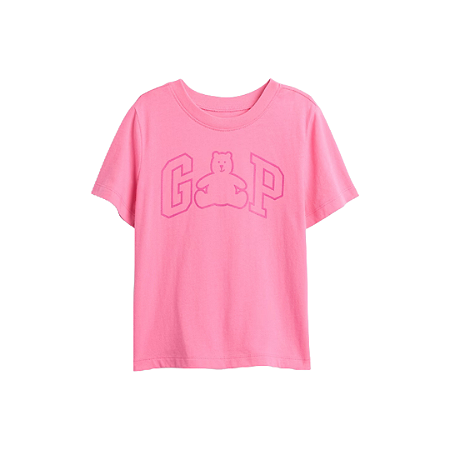 CAMISETA GAP URSO ROSA