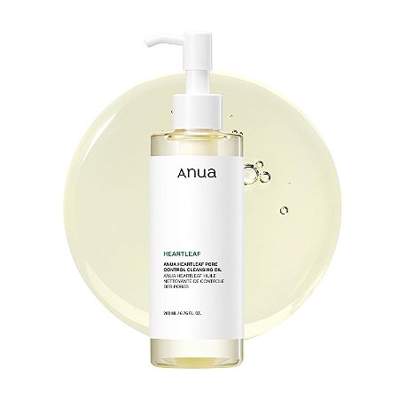 OLEO DE LIMPEZA FACIAL ANUA HEARTLEAF PORE CONTROL CLEANSING OIL 200ML