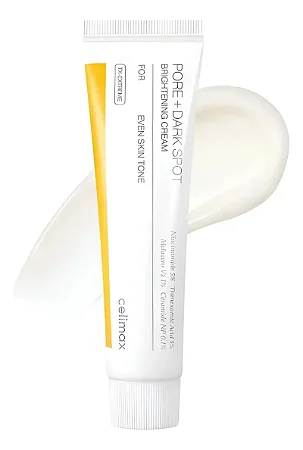 Creme Clareador Celimax Pore+Dark Spot Brightening Cream 40ml – Uniformiza o Tom e Reduz Manchas