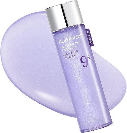 Numbuzin No.9 NAD+ PDRN Glow Boosting Toner 200ml – Tônico Facial Coreano para Glow, Firmeza e Hidratação