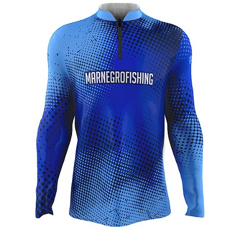 CAMISA MAR NEGRO CLEAN AZUL