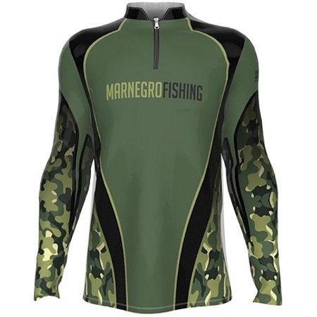 CAMISA MAR NEGRO CLEAN CAMUFLADO