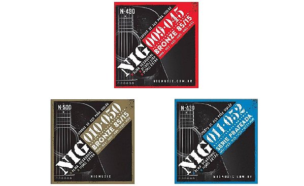 Encordoamento de Violão - Nig