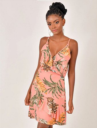 vestido viscose alcinha