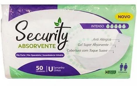 Absorvente Geriátrico  Security 50 unid