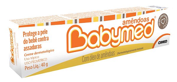 Babymed Pomada Amêndoas - 40gramas