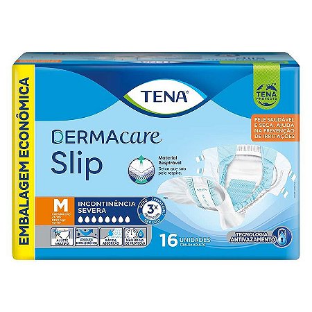 Fralda Tena Slip - Tamanho M - 16 unidades